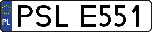 PSLE551