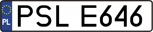 PSLE646