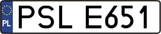 PSLE651