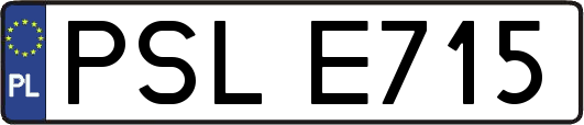 PSLE715