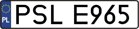 PSLE965