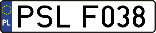 PSLF038