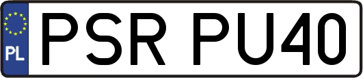 PSRPU40