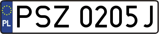 PSZ0205J