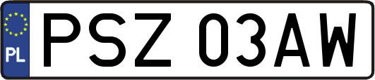 PSZ03AW