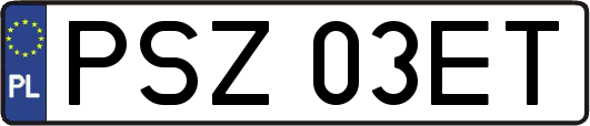 PSZ03ET