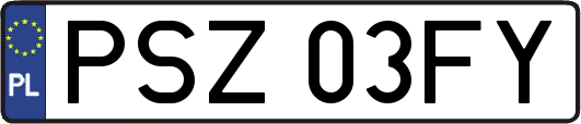PSZ03FY