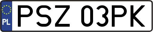 PSZ03PK