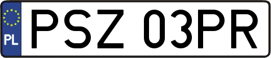 PSZ03PR
