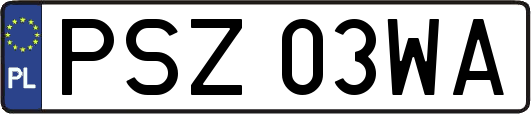 PSZ03WA
