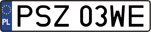 PSZ03WE