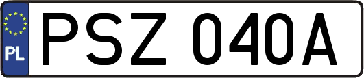 PSZ040A