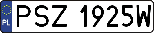 PSZ1925W