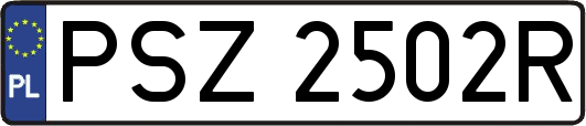 PSZ2502R