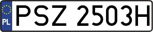 PSZ2503H