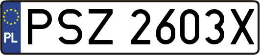 PSZ2603X