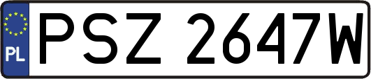 PSZ2647W