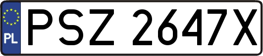 PSZ2647X