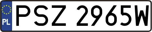 PSZ2965W