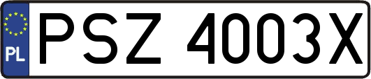 PSZ4003X