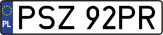 PSZ92PR
