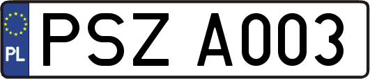 PSZA003