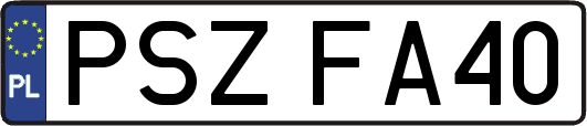 PSZFA40