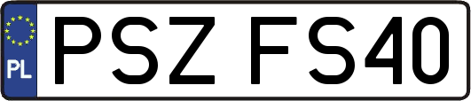 PSZFS40