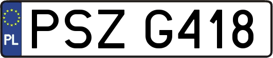 PSZG418