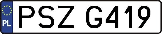 PSZG419