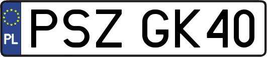 PSZGK40