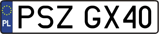 PSZGX40