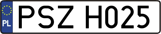 PSZH025
