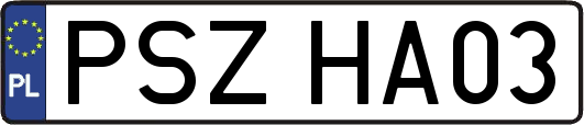 PSZHA03