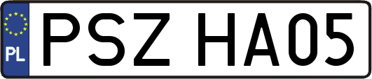 PSZHA05