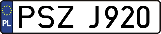 PSZJ920