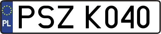 PSZK040