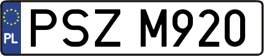 PSZM920