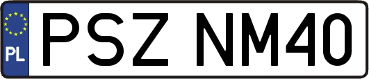 PSZNM40
