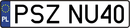 PSZNU40