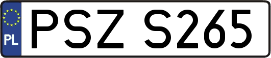 PSZS265