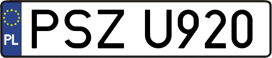 PSZU920
