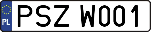 PSZW001
