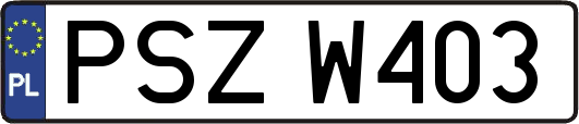 PSZW403