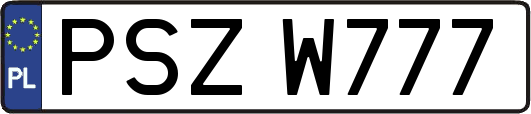 PSZW777