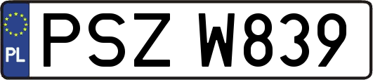 PSZW839