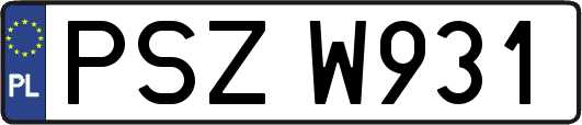 PSZW931
