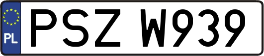 PSZW939