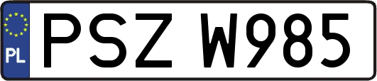 PSZW985