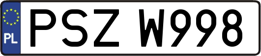 PSZW998